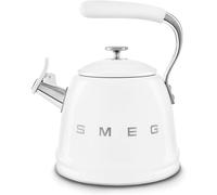 Asfasfq-Bouilloire Sifflante Wkf01wh, En Acier Inoxydable, Capacité 2,3 L, Couvercle Amovible Et Bec Doseur, Compatible Avec Induction, Blanc