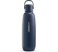 Asfasfq-Bouteille Fizz & Go Cool Bouteille D'eau Gazéifiée En Acier Inoxydable Garde Les Boissons Froides 12 Heures Compatible Avec Les Machines À Cylindre De Co2 Rose Couleur Tempête