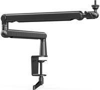 ASFASFq-Bras de Micro, Suspension Supports de Microphone, pour K658 AM8 K688 A8 etc., avec Pince de Montage sur Bureau, Adaptateur à Vis, Gestion des Câbles, pour Podcast, Streaming, Studio, Gaming