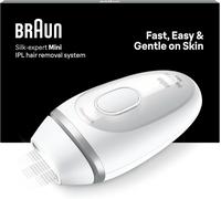 Asfasfq-Braun Epilateur A Lumière Pulsée Silkexpert Mini Pl1100 Au Design Compact, Epilation Semi-Définitive, Alternative Au Laser Facile A Emporter, Capteur De Peau Pour Epiler Doucement Le Corps