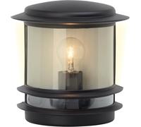 Asfasfq-Brilliant Lamp Hollywood Applique Murale D'extérieur Noir 1x A60, E27, 60w, Adapté Aux Lampes Standard (Non Incluses) Échelle A ++ À E Classe De Protection Ip: 44 - Étanche Aux Éclabous