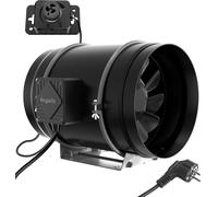 ASFASFq-Brogachy 200mm Extracteur d'Air réglable 1413m³/h, 3000 RPM Triphasé EC Moteur ventilateur extracteur, Pour Tentes Culture,Hydroponique, Domestique,Grenier et Garag.