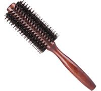 Asfasfq-Brosse Ronde Pour Le Séchage, Brosse À Cheveux Ronde En Poils De Sanglier