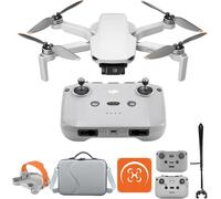 Asfasfq-Bundle Dji Mini 4k, Drone Caméra 4k Uhd, Moin De 249 G, Stabilisation De La Nacelle À 3 Axes, Transmission Vidéo Sur 10 Km, Retour Auto, Résistance Au Vent, Temps De Vol Max. De 31 Min, C0, Q-