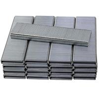 ASFASFq-C58773 - Lot de 2500 agrafes à couronne étroite - 25x5.7x1 mm - pour agrafeuse cloueuse pneumatique GA18 - accessoire d'agrafage bois meuble tapisserie menuiserie - en acier
