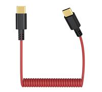 ASFASFq-Câble de microphone USB C vers USB C compatible avec DJI Mic Mini/Mic 2, Rode Wireless GO II, ME, Pro, Hollyland Lark M1, M2, 150, MAX, MAX Duo Câble patch audio pour iPhone 15/16, MacBook, o