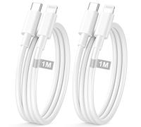 Asfasfq-Cable Iphone Usb C 1m 2packcertifié Mfi, Cable Usb C Vers Lighting Câble Lighting Charge Rapide Cable Chargeur Usb C Cable Iphone Lighting Cordon Usbc Fil Pour Iphone 14/13/12/11/Xr/8/7/6/Se/