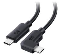 Asfasfq-Cable Matters 20gbps Câble À Angle Droit Usb C Vers Usb C Longueur 1,8m, Câble À Angle Droit Usb C 20gbps Avec Charge 240w En Noir - 1,8 M
