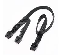 ASFASFq-Câble PCIE pour Corsair, PSU 8Pin mâle vers double PCIe 8Pin (6+2) mâle Câble d'alimentation pour Corsair Modular Power Supply RM/HX/CX-M Series