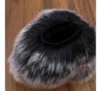 ASFASFq-Cache-Vent pour Microphone en Fourrure Compatible avec Tascam DR-05X DR-05 Enregistreur Numérique Portable Extérieur Micro Vent Couverture Bouclier Microphone Filtre Anti-Pop