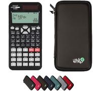 ASFASFq-CALCUSO Ensemble de Base Noir avec Calculatrice Rebell SC2080S