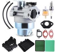 ASFASFq-Carburateur Avec Joint Kit pour Honda GCV160,GCV160A,GCV160LA,GCV160LAO Kit Carburateur pour Honda GCV160 Tondeuse Série,Moteur et Tondeuse Avec Filtre à Air Avec Bouchon,Assemblage du Filtre