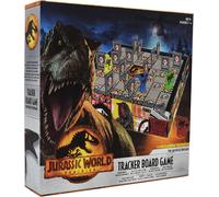 ASFASFq-Cartamundi Jurassic World Tracker, Jeu de société Find & Rescue Dinosaures, pour 2 à 4 Joueurs, Excellent Cadeau pour Les Enfants âgés de 6 Ans et Plus
