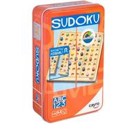 Asfasfq-Cayro - Boîte Métal Sudoku - Jeu De Logique - Complétez La Grille 9 X 9 Avec Les Chiffres 1 À 9 - Pour 1 Joueur