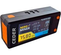 ASFASFq-CEDER - Nerdminer V2 Pro Mining Bitcoin BTC 79KH/S Solo Miner Faible Consommation d'énergie BTC Nerd Miner Prêt déjà assemblé WiFi & USB-C Power Lucky (Lottery Miner Win 3.125 BTC) (T-Display
