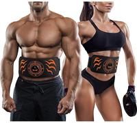 Asfasfq-Ceinture Abdominale Electrostimulation, Electrostimulateur Musculaire, Entraînement Abdominal Ems, Electrostimulation Musculaire Pour Renforcer Les Muscles Abdominaux, Rechargeable