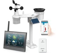 ASFASFq-Centrale météo BRESSER MeteoChamp HD LED WiFi 7-en-1, gris