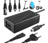 Asfasfq-Chargeur Trotinette Electriqu, 42v 2a Chargeurs De Scooter Avec 4 Connecteurs Universel Chargeur, Trottinette Électrique, Chargeur De Batterie Pour Batterie Scooter Électrique,Hoverboard (Eu)