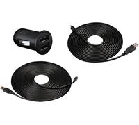 Asfasfq-Chargeur Voiture Ts-Dpl3 Pour Drivepro, Noir (Usb Type A Vers Micro B) - Ts-Dpl3