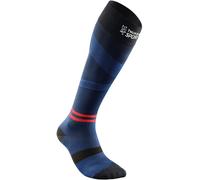 Asfasfq-Chaussettes Hautes De Compression Running Sport Up Activ - Compression Dégressive De La Cheville Vers Le Mollet - Fabriquées En France