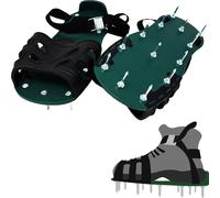 ASFASFq-Chaussures à ongles entièrement assemblés - Clous de 42 mm + clous de 60 mm - Utilisé comme aérateur de pelouse ou comme chaussure de pose de sol - Chaussures à ongles professionnels