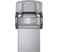 ASFASFq-Clé Dual Drive USB 3.0 Lexar JumpDrive D35c 32 Go Gris