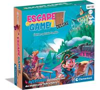 Asfasfq-Clementoni - 52601 - Escape Game Deluxe - Edition Spéciale Famille - Jeu De Société Pour Toute La Famille À Partir De 10 Ans Et Plus - 4 Aventrures À Vivre Ensemble -