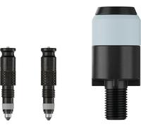 Asfasfq-Clik Valve - Embout De Valve De Vélo - Kit De Conversion Sv-Scv (Valves Avec Adaptateur De Tête De Pompe)