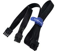 ASFASFq-COMeap ATX CPU 8 broches mâle à Double PCIe 2x 8 broches (6 + 2) mâle Adaptateur secteur Câble pour alimentation modulaire Corsair 25 pouces + 9 pouces (63 cm + 23 cm)