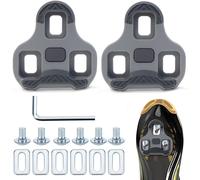 Asfasfq-Compatibles Avec Les Pédales Look Keo Bike À 3 Trous Grip Blade 2 Max Carbon Classic Cleats - Lot D'accessoires De Vélo De Course - Gris - 4,5 °
