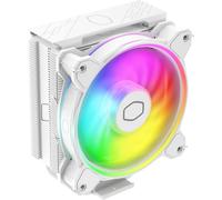 ASFASFq-Cooler Master Hyper 212 Halo Refroidisseur CPU, Ventirad Totalement Blanc avec Finition Aluminium, 4 x Caloducs à Contact Direct Continu, Ventilateur MF120 Halo2 ARGB, Bracket LGA1700 & AM5 -