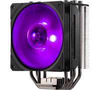 ASFASFq-Cooler Master Hyper 212 RGB Black Edition avec Bracket LGA1700 Refroidisseur CPU, 4 Heatpipes à Contact Direct Continu,Ventilateur SF120R RGB LED,Configuration Push-Pull Possible (non inclus)