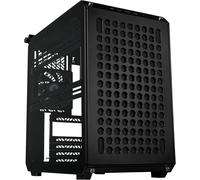 ASFASFq-Cooler Master Qube 500 Flatpack Noir - Boîtier PC Moyen Tour ATX Totalement Modulaire, 1 x 120mm Ventilateur Arrière Préinstallé, Support GPU Vertical, Supporte Carte Mère EATX & 2 x Radiateu