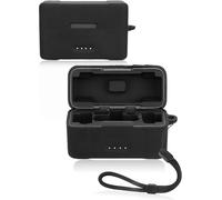 ASFASFq-Coque de protection pour microphone sans fil DJI Mic Mini, coque en silicone souple imperméable, résistante aux chocs et aux rayures, idéale pour une protection quotidienne, noir