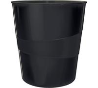 Asfasfq-Corbeille À Papier, Capacité 15 L, 100% Recyclable, Certifié Blue Angel, Recycle, Noir, 53280095