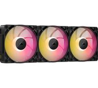 ASFASFq-CORSAIR iCUE Link RX120 Max RGB 120mm PWM Ventilateur Épaiss avec iCUE Link System Hub ¿ Pression Statique Élevée ¿ Palier à Dôme Magnétique ¿ Pack Triple ¿ Noir