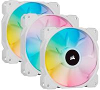 ASFASFq-Corsair iCUE SP120 RGB ELITE Performance 120 mm Kit de Trois Ventilateurs avec iCUE Lighting Node CORE (Technologie CORSAIR AirGuide, Huit LED RGB Paramétrables, Silencieux niveau sonore 18 d