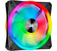ASFASFq-CORSAIR QL140 RGB Ventilateur de cas d¿ordinateur de 140 mm de Simple Pack - Noir