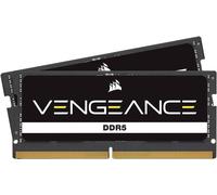 ASFASFq-CORSAIR VENGEANCE SODIMM DDR5 RAM 64Go (2x32Go) 4800MHz CL40 Intel XMP Compatible iCUE Mémoire d'Ordinateur - Noir (CMSX64GX5M2A4800C40)