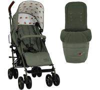 Asfasfq-Cosatto Supa Poussette 3 Avec Chancelière - Poussette Légère De La Naissance À 25 Kg - Facile Et Compacte - Pliable - Grand Panier De Courses - Chancelière Avec Poignée De Transport - Hoglet