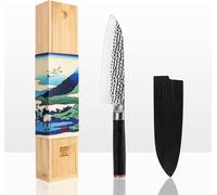 Asfasfq-Couteau De Cuisine Santoku Kotai Lame 18cm Kt-Sg-003