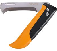 Asfasfq-Couteau De Récolte Pliable Pour Fruits Et Légumes, Pour La Récolte, Longueur Totale : 17,8 Cm, Acier Inoxydable/Plastique, Noir/Orange, X-Series, K80, 1062819