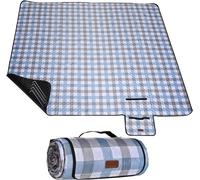 ASFASFq-Couverture de pique-nique d'extérieur imperméable et pliable pour plage, camping, pelouse, parc, idée mignonne de couple, mariage - 203,2 x 203,2 cm - Très grande taille - 203,2 x 203,2 cm