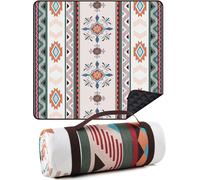 ASFASFq-Couverture de Pique-Nique d'extérieur - Tapis de Camping - Tapis d'humidité Nique Portable - Imperméable Camping Plage avec poignée de