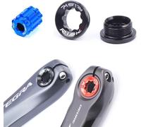 Asfasfq-Cycearth Capuchon De Réglage De La Manivelle + Outil Vélo M20 Couvercle De Pédalier Vis Écrous Boulon De Couvercle De Manivelle Pour Shimano