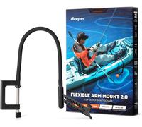 Asfasfq-Deeper Bras Flexible 2.0 - Bras De Montage Flexible Pour Bateau De Pêche, Bateau Belly Et Kayak