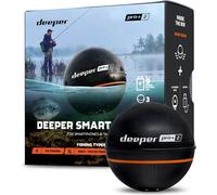 Asfasfq-Deeper Pro+ 2 Sondeur De Pêche Portable Avec Gps Intégré, Détecteur De Poissons Et De Profondeur, Pour Kayak, Bateau, Pêche Sur Glace, Fonctionne Avec Téléphones Portables (App Gratuite)