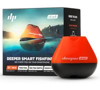 Asfasfq-Deeper Start Sondeur De Pêche, Détecteur De Poissons Et Profondeur Portable, Sans Fil, Pour La Pêche, Fonctionne Avec Téléphones Portables (App Gratuite)
