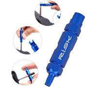 Asfasfq-Demonte Obus Valve, Démonter Obus Presta, Valve D'outil De Retrait De Noyau De Pneu De Vélo, Dissolvant De Noyau De Valve 1 Pièce Kit Outil De Solvant De Noyau Réparation Vélo Avec