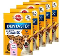 Asfasfq-Dentastix Chewy Chunx - Snack Dentaire Au Poulet - 5 Sacs De 68 G